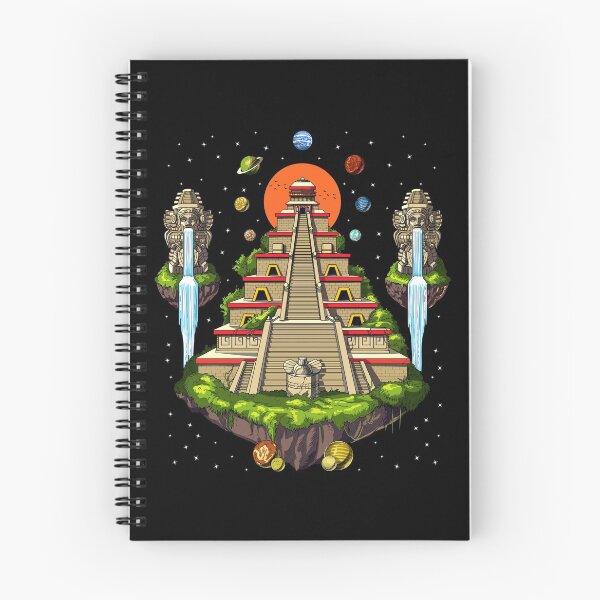 Item preview, Space Aztec Pyramid designed and sold by underheaven.