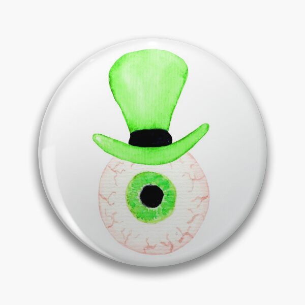 Item preview, THE VERY WEIRD GENTLEMAN EYEBALL ABSTRACT GRAPHIC DESIGN IN A GOOPY GREEN  designed and sold by Iskybibblle.