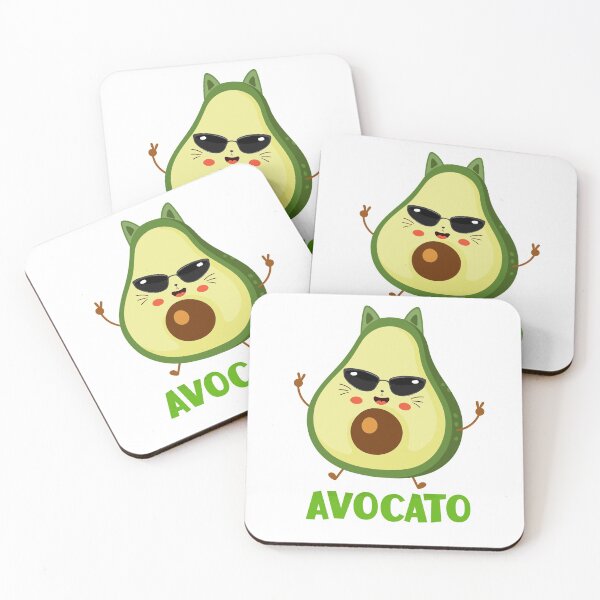 Item preview, Avocato Essential who love vegan and cat designed and sold by CoolCreative.