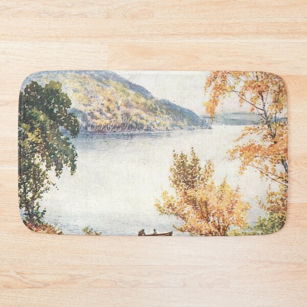 Item preview, Vintage Illustration Loch Achilty near to Contin in the Scottish Highlands designed and sold by yourscotland.