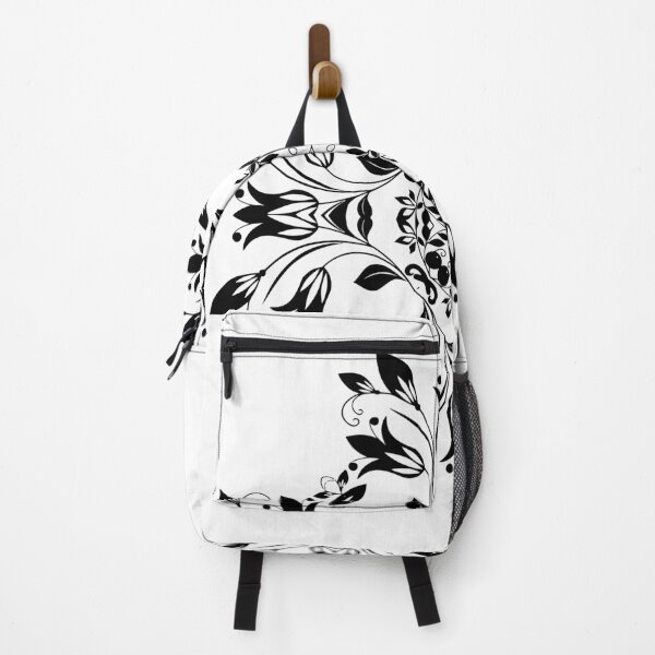 Item preview, black flourish floral design designed and sold by T-Project.