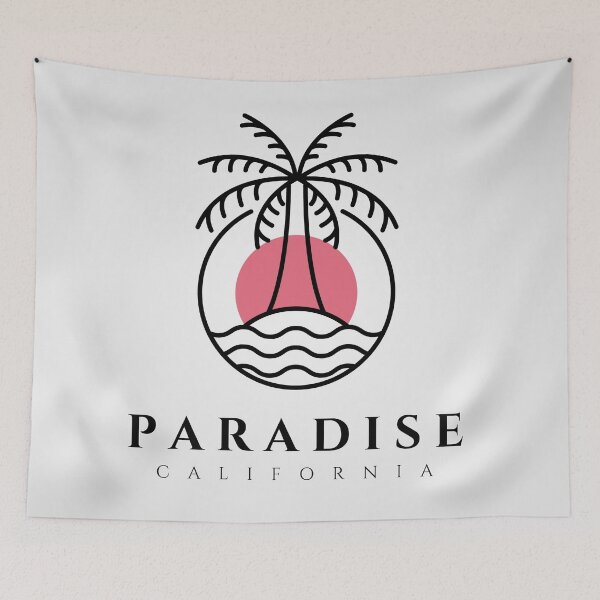 Item preview, Nature Palm Tree Logo Coconut Line Art Minimalist Emblem Illustration designed and sold by Peekonet.