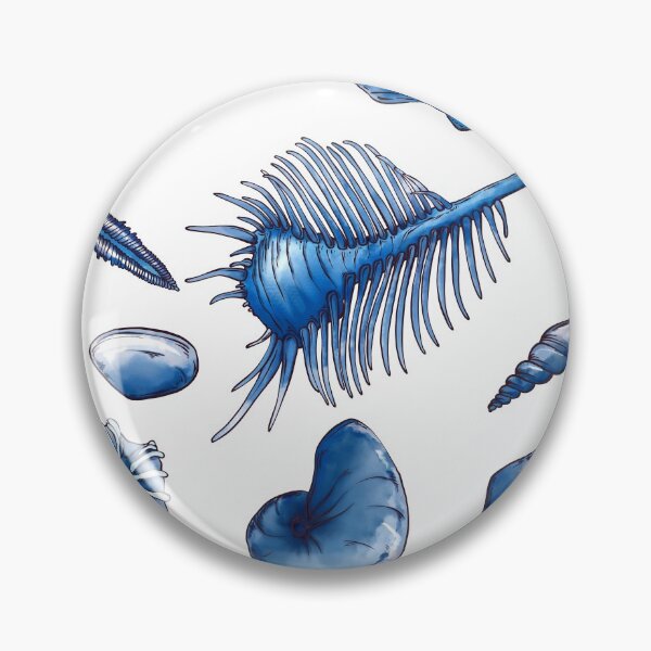 Item preview, Seashells navy   designed and sold by Milatoo.
