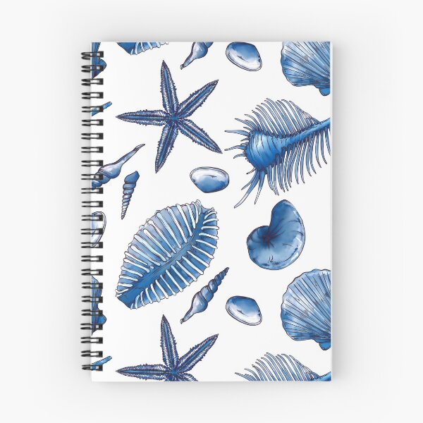 Item preview, Seashells navy   designed and sold by Milatoo.