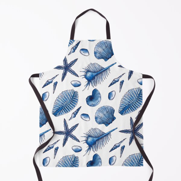 Item preview, Seashells navy designed and sold by Milatoo.