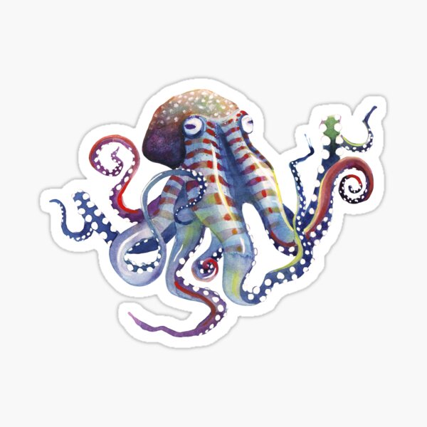 Octopus Sticker
