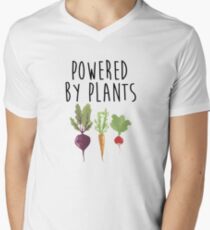 Powered By Plants Men's V-Neck T-Shirt