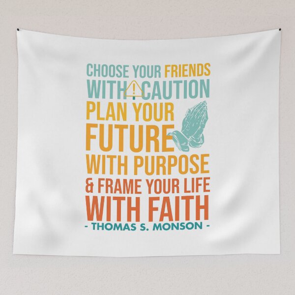 Item preview, Motivational Quotes Thomas Monson designed and sold by garmentoffaith.