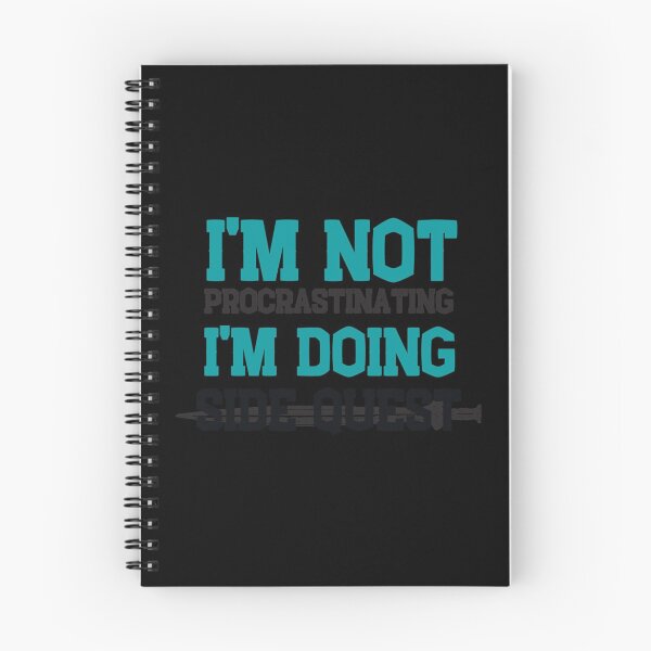 Item preview, I'm Not Procrastinating I'm Doing Side Quests designed and sold by Nemethadrian.