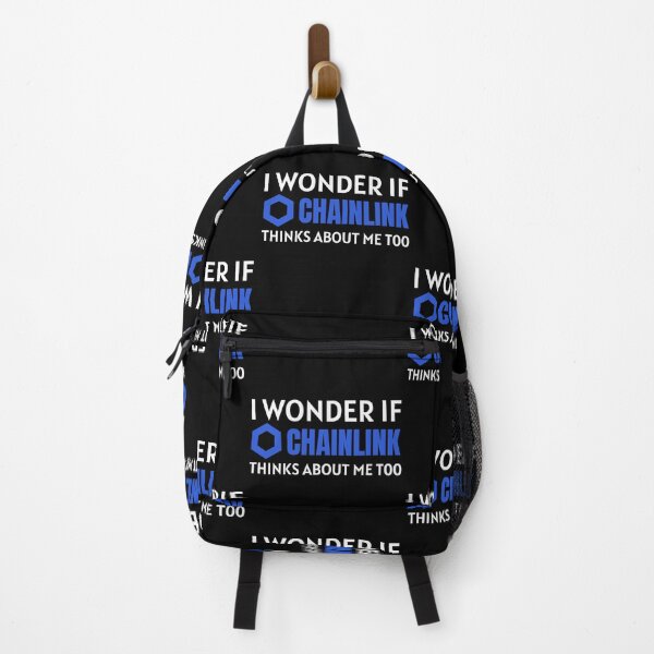 Item preview, I Wonder if Chainlink Thinks About Me Too Crypto Cryptocurrency LINK designed and sold by Bitcoin-Fashion.