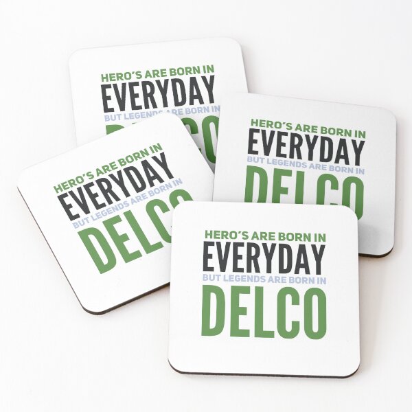 Item preview, Legends are born in Delco designed and sold by Soccer4ja9.