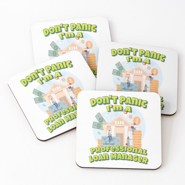 Item preview, Don't Panic I'm A Professional Loan Manager designed and sold by FiveNiches.