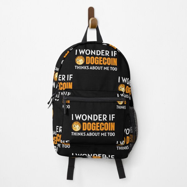 Item preview, I Wonder if Dogecoin Thinks About Me Too Crypto Cryptocurrency DOGE designed and sold by Bitcoin-Fashion.