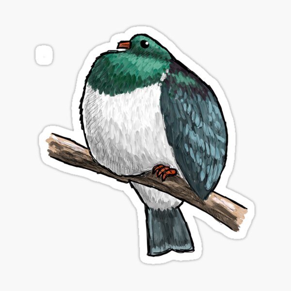 Kererū Sticker