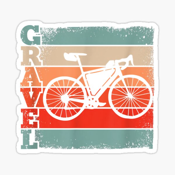 Item preview, Retro Gravel Bike Bikepacking Cycling designed and sold by unassertive19.