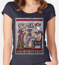 Egyptian Pharaoh Fashion Women's Fitted Scoop T-Shirt