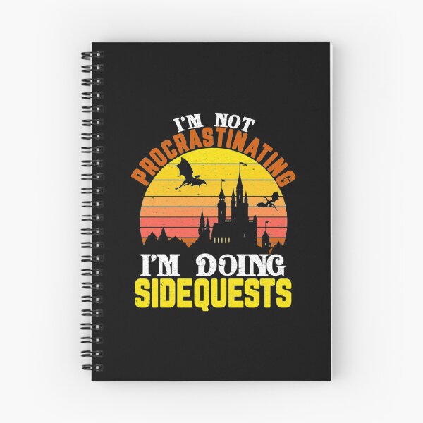Item preview, I'm Not Procrastinating I'm Doing Side Quests designed and sold by Nemethadrian.