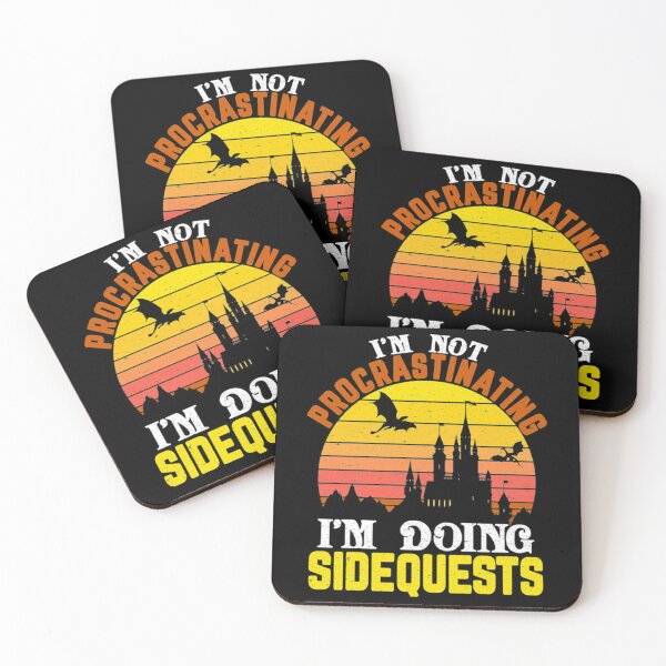 Item preview, I'm Not Procrastinating I'm Doing Side Quests designed and sold by Nemethadrian.