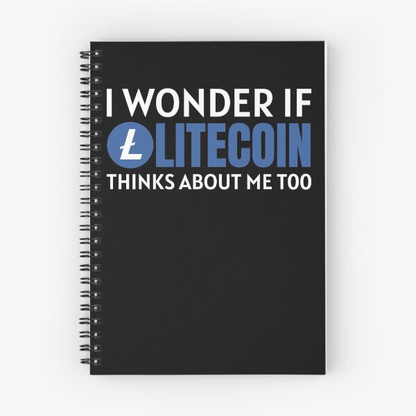 Item preview, I Wonder if Litecoin Thinks About Me Too Crypto Cryptocurrency LTC designed and sold by Bitcoin-Fashion.