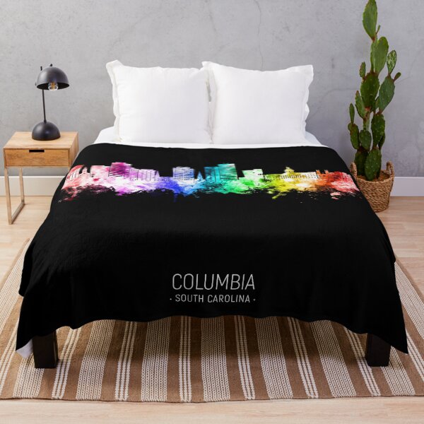 Artikelvorschau, Columbia South Carolina Skyline entworfen und verkauft von ArtPrints.