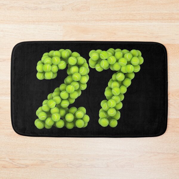 Item preview, Tennis Player Number 27 - Tennis Sports twenty-seven Game Set Match 27 designed and sold by elhefe.