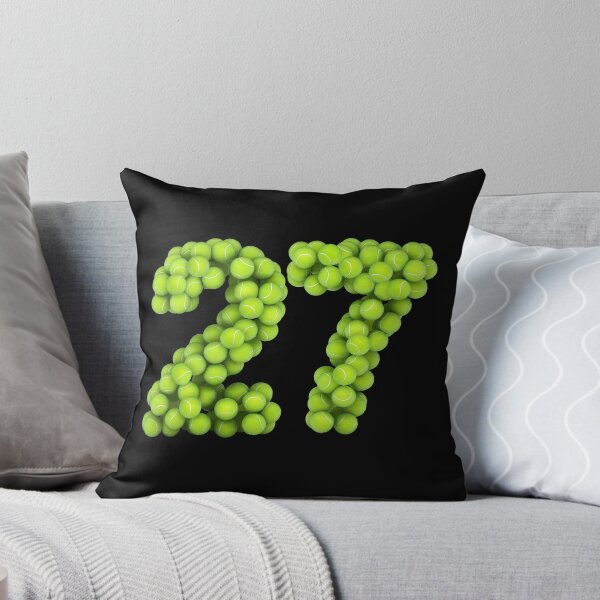 Item preview, Tennis Player Number 27 - Tennis Sports twenty-seven Game Set Match 27 designed and sold by elhefe.