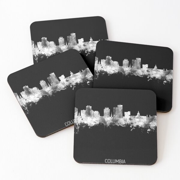 Artikelvorschau, Columbia South Carolina Skyline entworfen und verkauft von ArtPrints.