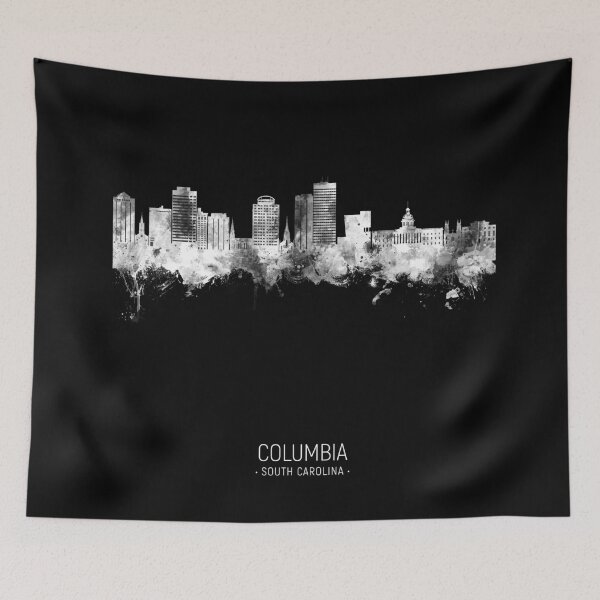 Artikelvorschau, Columbia South Carolina Skyline entworfen und verkauft von ArtPrints.