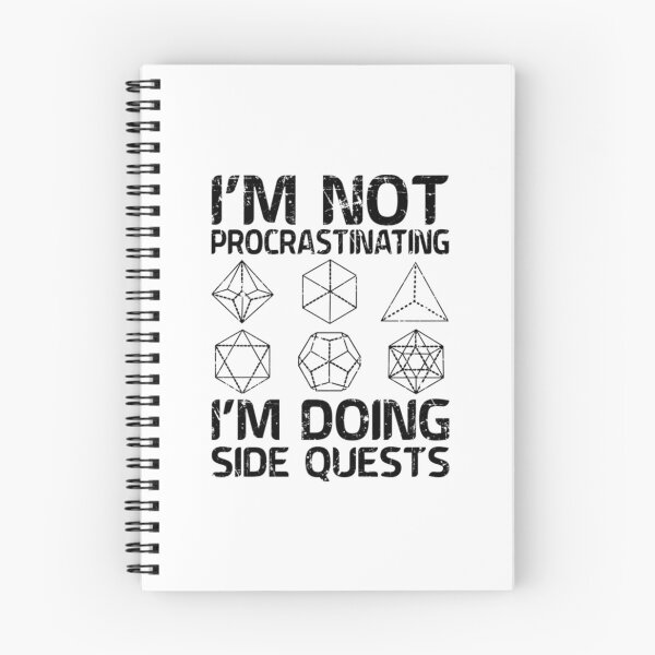 Item preview, Im Not Procrasting RPG Cube Role Playing Game designed and sold by Nemethadrian.