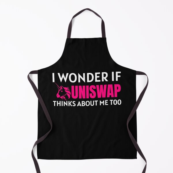 Item preview, I Wonder if Uniswap Thinks About Me Too Crypto Cryptocurrency UNI designed and sold by Bitcoin-Fashion.