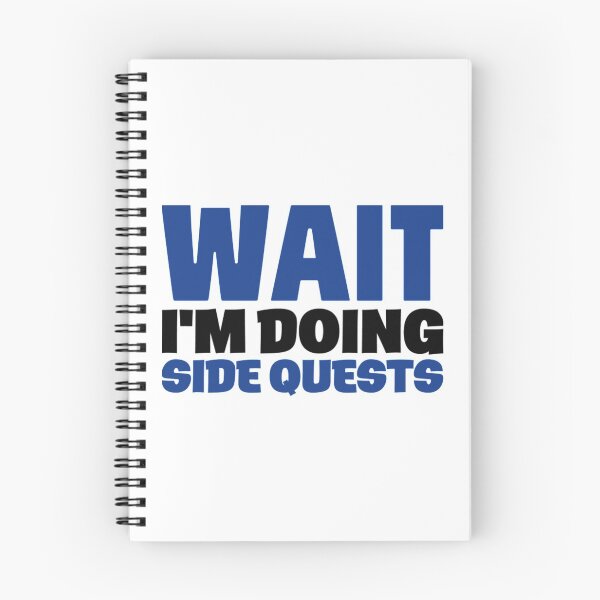 Item preview, Wait Doing Side Quests Procrastination Distracted designed and sold by Nemethadrian.