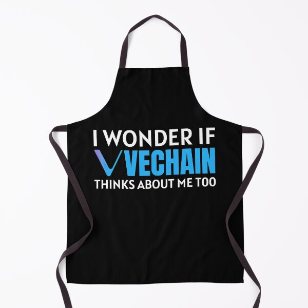 Item preview, I Wonder if VeChain Thinks About Me Too Crypto Cryptocurrency VET designed and sold by Bitcoin-Fashion.