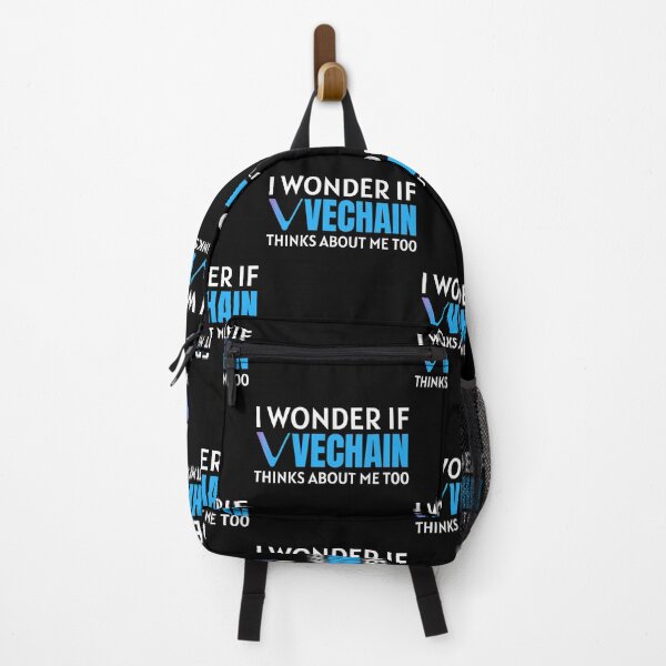 Item preview, I Wonder if VeChain Thinks About Me Too Crypto Cryptocurrency VET designed and sold by Bitcoin-Fashion.