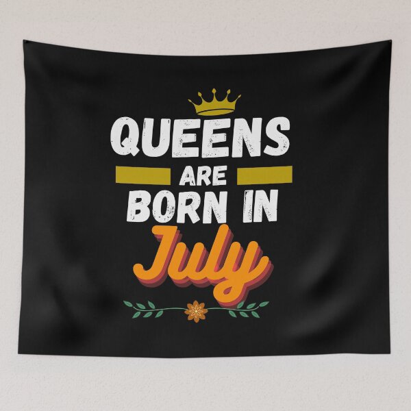 Item preview, queen are born in july designed and sold by ronaldsonou.