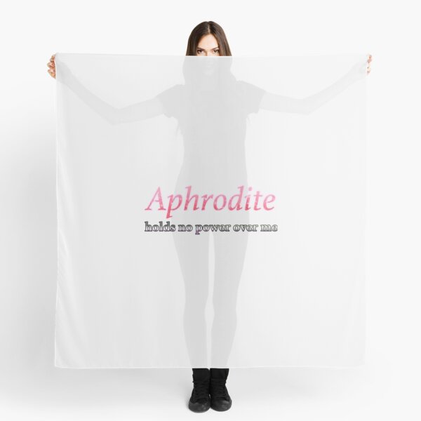 Aphrodite Holds No Power Here (AroAce!)| Perfect Gift Scarf