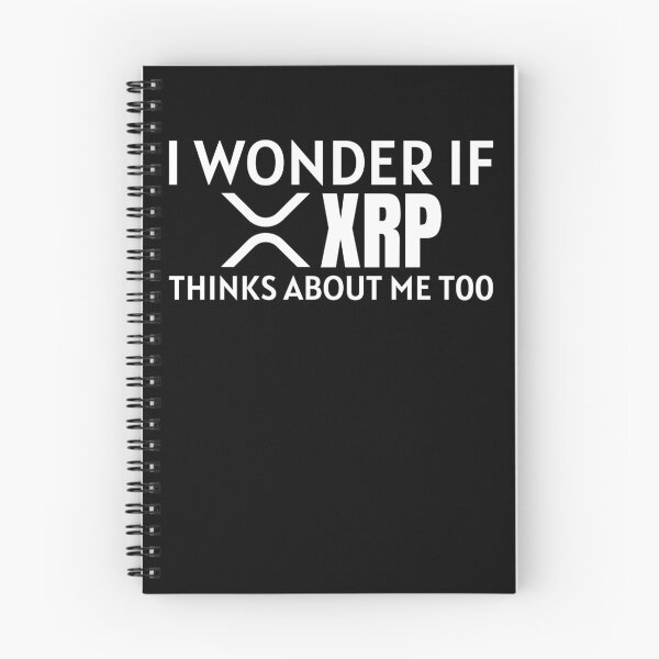 Item preview, I Wonder if XRP Thinks About Me Too Crypto Cryptocurrency  designed and sold by Bitcoin-Fashion.