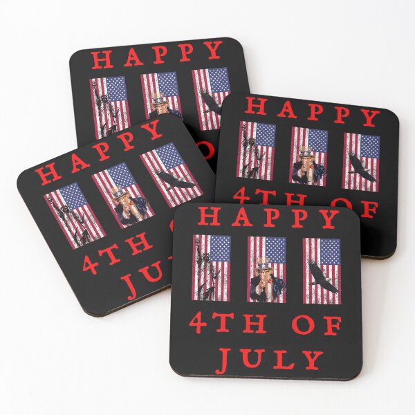 Item preview, Happy 4th Of July USA Flags designed and sold by swaise.