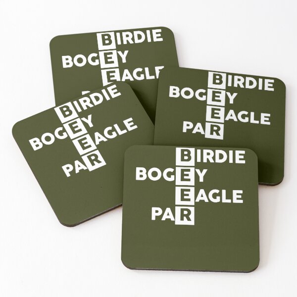 Item preview, Birdie Bogey Eagle Par Beer - Love Golf  designed and sold by MatthewBateman.