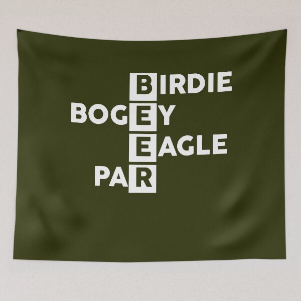 Item preview, Birdie Bogey Eagle Par Beer - Love Golf  designed and sold by MatthewBateman.