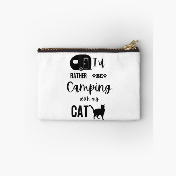 Item preview, I'd Rather Be Camping With My Cat designed and sold by Jewelspride.
