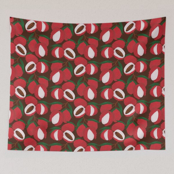 Item preview, Juicy Red Litchi Fruit designed and sold by YourSpace8.