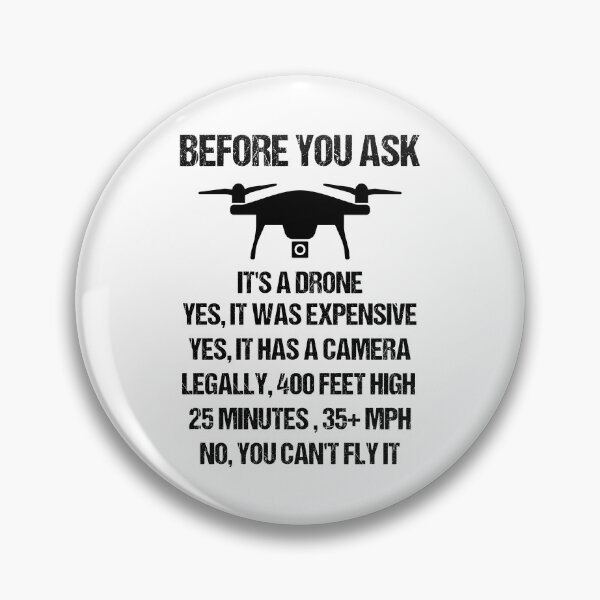 Item preview, Before You Ask, Drone Joke designed and sold by TashaVector.