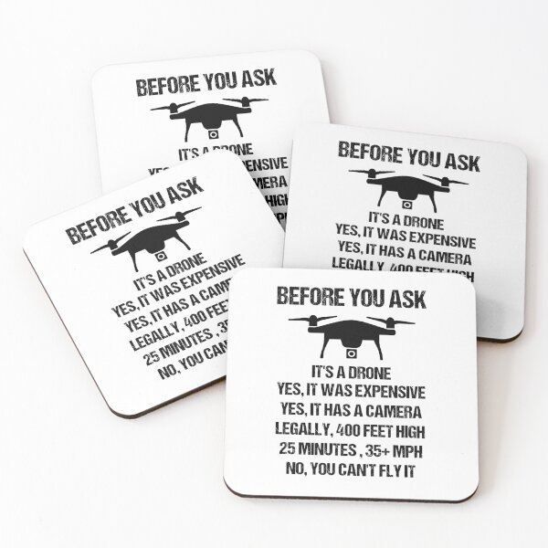 Item preview, Before You Ask, Drone Joke designed and sold by TashaVector.