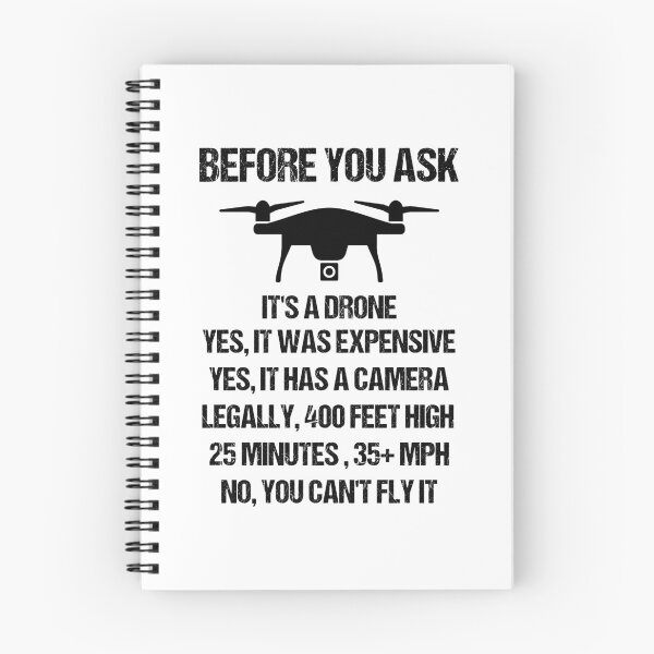 Item preview, Before You Ask, Drone Joke designed and sold by TashaVector.