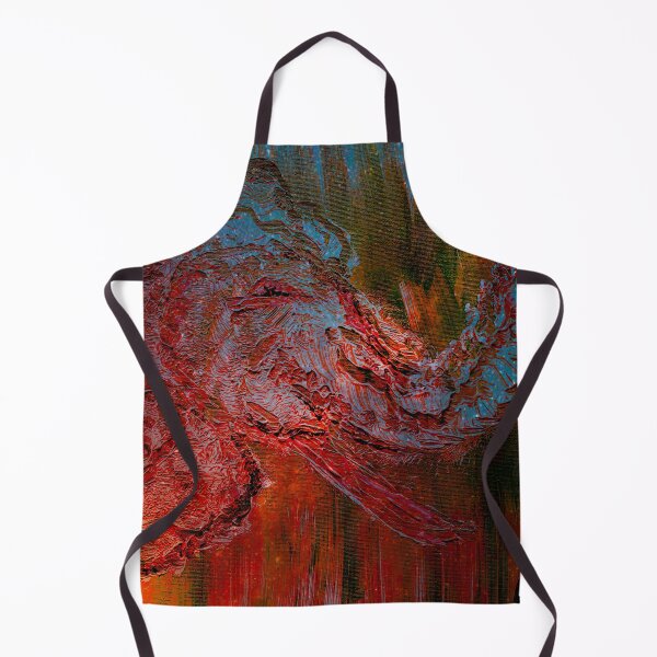 Item preview, Red and Teal Elegant Elephant designed and sold by Artpiphany.
