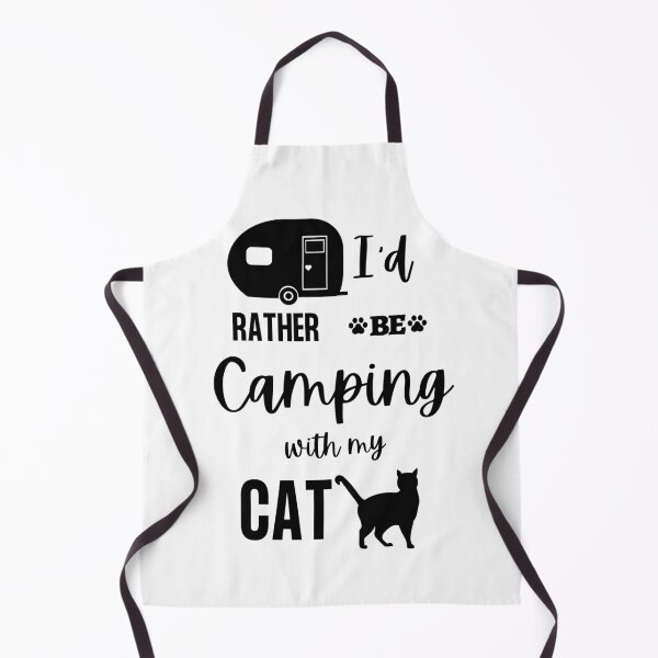 Item preview, I'd Rather Be Camping With My Cat designed and sold by Jewelspride.