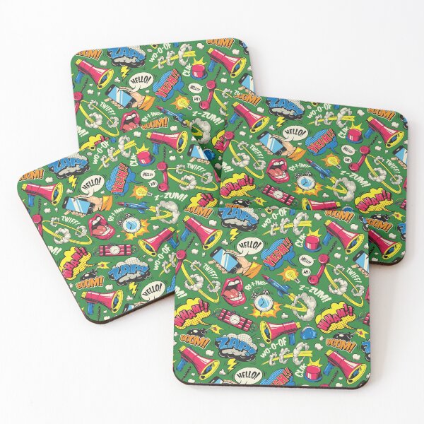 Item preview, Pop Art Colorful Seamless Pattern designed and sold by Peekonet.