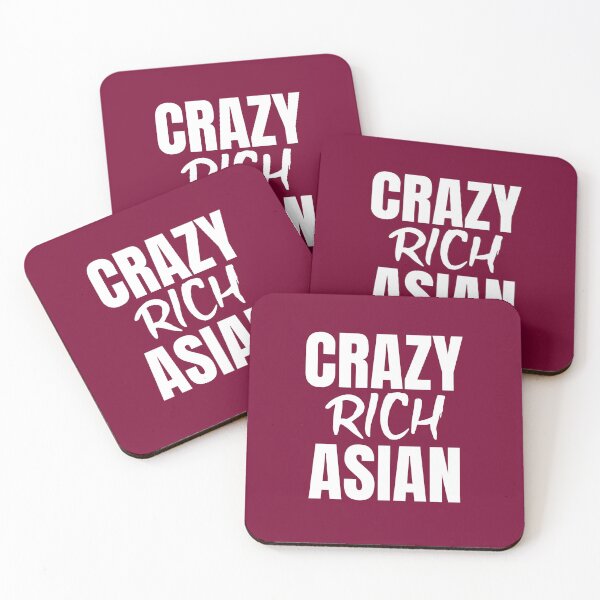 Item preview, Crazy Rich Asian -Crazy Rich Asians Design in white text designed and sold by katiekendall.