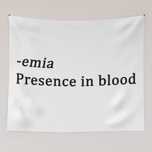 Item preview, -emia: Presence in blood designed and sold by Kletova.