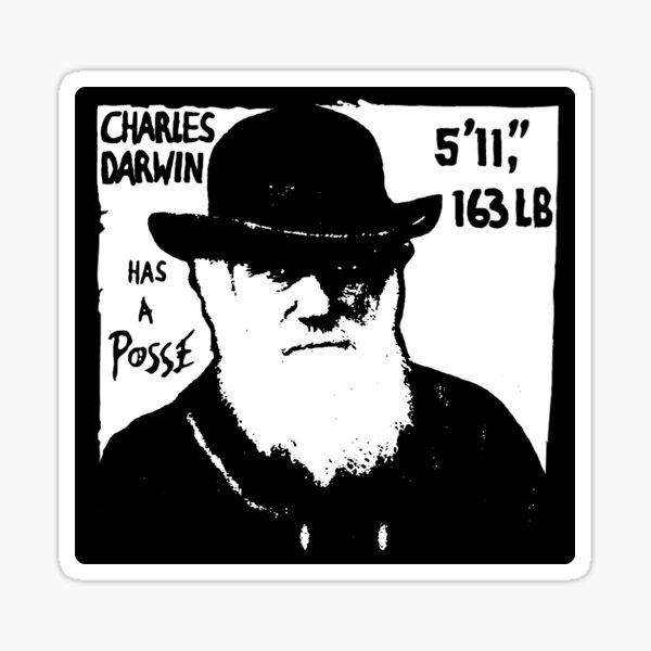 Item preview, Charles Darwin hat eine Truppe designed and sold by Colin Purrington.